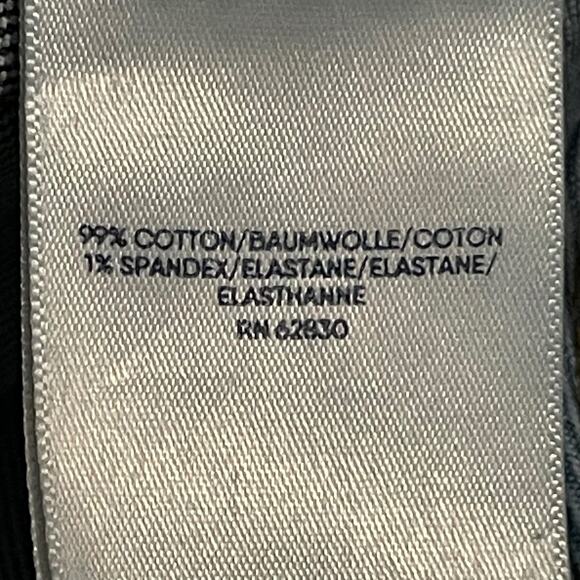 Lands End Mens Jeans Size 30 Square Rigger Slim Fit Straight Leg Dark Blue Denim - Picture 9 of 13